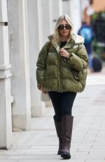 MOLLIE KING Leaves Radio One in London 04/01/2023