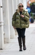 MOLLIE KING Leaves Radio One in London 04/01/2023