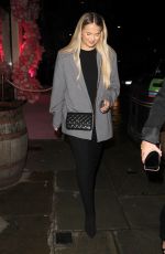 MOLLY MAE HAGUE Arrives at PrettyLittleThing Showroom Launch in London 04/12/2023