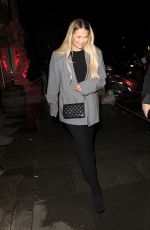 MOLLY MAE HAGUE Arrives at PrettyLittleThing Showroom Launch in London 04/12/2023