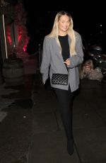 MOLLY MAE HAGUE Arrives at PrettyLittleThing Showroom Launch in London 04/12/2023