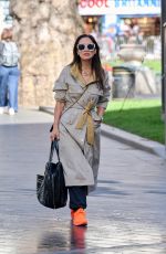MYLEENE KLASS Arrives at Global Radio Studios in London 04/13/2023