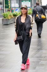 MYLEENE KLASS Arrives at Smooth Radio in London 04/28/2023