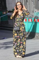 MYLEENE KLASS Leaves Smooth Radio in London 04/12/2023