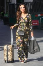 MYLEENE KLASS Leaves Smooth Radio in London 04/12/2023