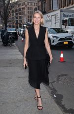 NAOMI WATTS Arrives at Tribeca Ball 2023 at Academy of Art in New York 04/04/2023