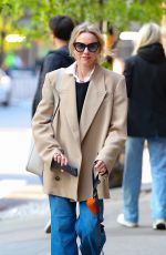 NAOMI WATTS Out with Her Dog in New York 04/26/2023