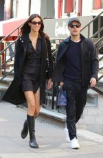 NATALIE KUCKENBURG and Paul Wesley Out in New York 04/20/2023