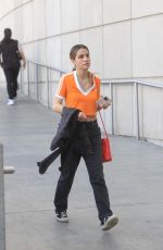 NATALIE MORALES Arrives at Kings Game at Crypto Arena in Los Angeles 04/21/2023