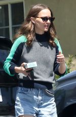NATALIE PORTMAN in Daisy Dukes Out in Los Angeles 04/26/2023