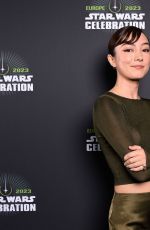 NATASHA LIU BORDIZZO at Star Wars Celebration 2023 in London 04/07/2023