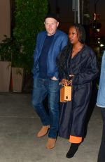 NIA RENEE HILL and Bill Burr Out for Dinner at Giorgio Baldi in Santa Monica 04/21/2023