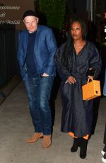 NIA RENEE HILL and Bill Burr Out for Dinner at Giorgio Baldi in Santa Monica 04/21/2023