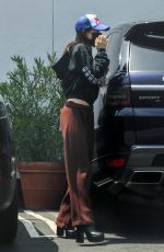 NICOLA PELTZ Arrives at a Skin Care Clinic in Beverly Hills 04/26/2023