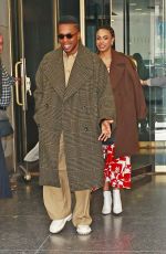 NICOLETTE ROBINSON Leaves Today Show in New York 04/03/2023
