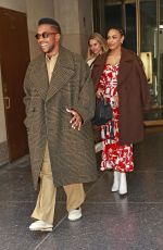 NICOLETTE ROBINSON Leaves Today Show in New York 04/03/2023