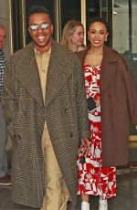 NICOLETTE ROBINSON Leaves Today Show in New York 04/03/2023
