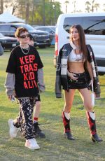 NIKITA DRAGUN Arrives at 2023 Coachella Valley Music and Arts Festival in Indio 04/14/2023