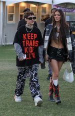 NIKITA DRAGUN Arrives at 2023 Coachella Valley Music and Arts Festival in Indio 04/14/2023