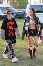 NIKITA DRAGUN Arrives at 2023 Coachella Valley Music and Arts Festival in Indio 04/14/2023