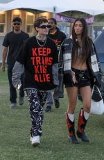 NIKITA DRAGUN Arrives at 2023 Coachella Valley Music and Arts Festival in Indio 04/14/2023