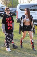 NIKITA DRAGUN Arrives at 2023 Coachella Valley Music and Arts Festival in Indio 04/14/2023