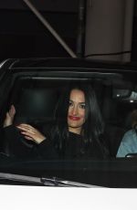 NIKKI BELLA Leaves Lakers Basketball Game in Los Angeles 04/07/2023