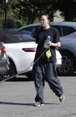 NOAH CYRUS and Her New Boyfriend Pinkus Out with Their Dogs in Los Angeles 04/24/2023