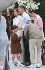 OLIVIA and SOPHIA CULPO Arrives at Church Service on Easter Sunday in Santa Monica 04/09/2023