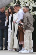 OLIVIA and SOPHIA CULPO Arrives at Church Service on Easter Sunday in Santa Monica 04/09/2023