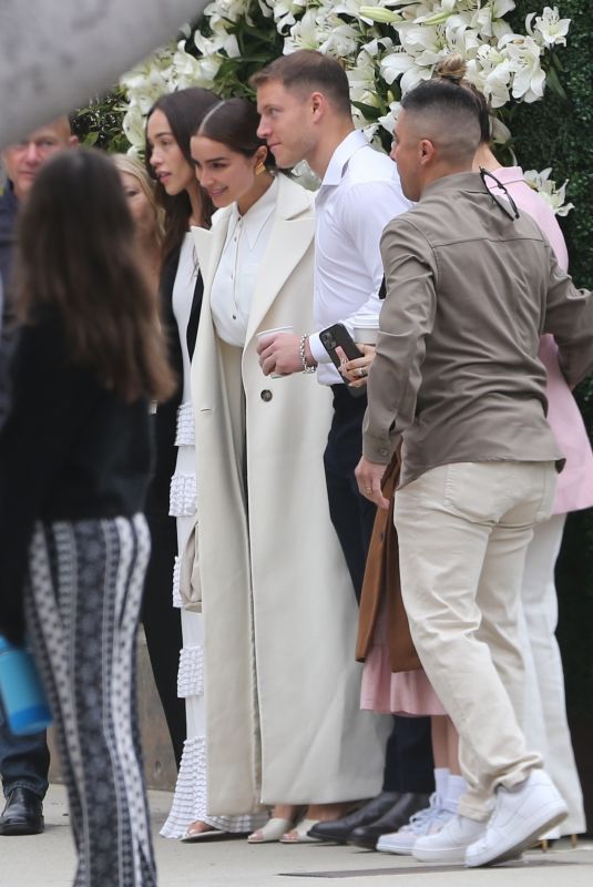 OLIVIA and SOPHIA CULPO Arrives at Church Service on Easter Sunday in Santa Monica 04/09/2023