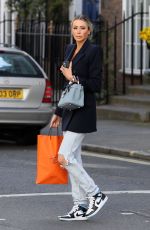 OLIVIA ATTWOOD on the Set of Olivia Marries Her Match in London 04/26/2023