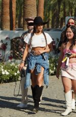 OLIVIA CULPO Arrives at Revolve Party at Coachella 2023 in Indio 04/15/2023