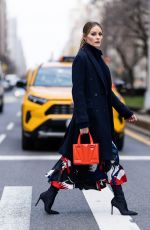 OLIVIA PALERMO at a Photoshoot in New York 04/05/2023