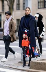 OLIVIA PALERMO at a Photoshoot in New York 04/05/2023