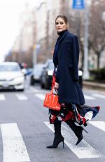OLIVIA PALERMO at a Photoshoot in New York 04/05/2023