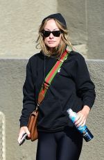OLIVIA WILDE Arrives at Tracy Anderson Studio in Studio City 04/26/2023