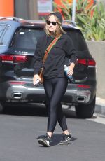 OLIVIA WILDE Arrives at Tracy Anderson Studio in Studio City 04/26/2023