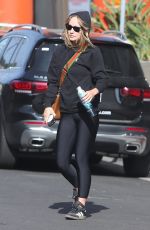 OLIVIA WILDE Arrives at Tracy Anderson Studio in Studio City 04/26/2023