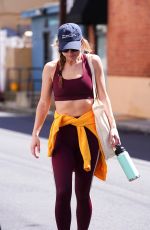 OLIVIA WILDE Arrives for a Workout Session in Los Angeles 03/31/2023