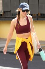 OLIVIA WILDE Arrives for a Workout Session in Los Angeles 03/31/2023