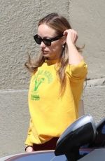 OLIVIA WILDE Arrives for a Workout Session in Los Angeles 03/31/2023