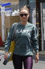 OLIVIA WILDE at a Gym for Her Tuesday Workout in Studio City 04/25/2023
