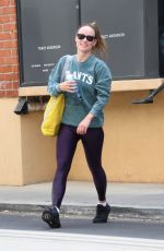 OLIVIA WILDE at a Gym for Her Tuesday Workout in Studio City 04/25/2023