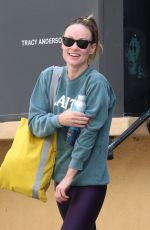 OLIVIA WILDE at a Gym for Her Tuesday Workout in Studio City 04/25/2023