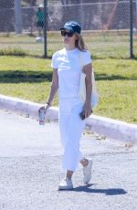 OLIVIA WILDE at Her Son