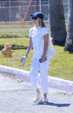 OLIVIA WILDE at Her Son