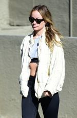 OLIVIA WILDE at Her Workout in Los Angeles 04/19/2023