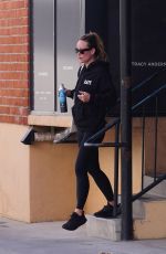 OLIVIA WILDE Back to Gym After a Couple of Days Off in Studio City 04/10/2023