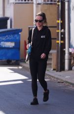 OLIVIA WILDE Back to Gym After a Couple of Days Off in Studio City 04/10/2023